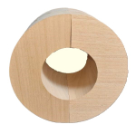 FSC® Wooden Insulation Block 165mm OD X 35mm