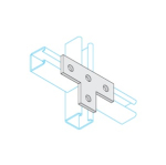 4 HOLE FLAT T FITTING HG